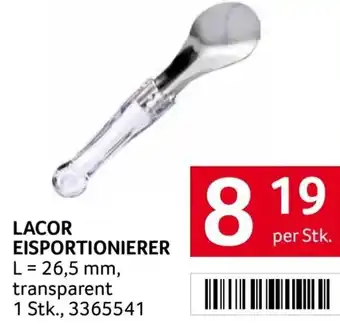 Transgourmet Lacor Eisportionierer Angebot