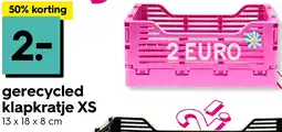 HEMA Gerecycled klapkratje XS Angebot