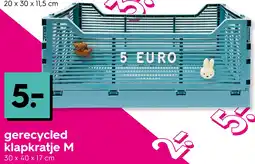 HEMA Gerecycled klapkratje M Angebot