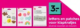 HEMA Letters en patches voor klapkratjes Angebot