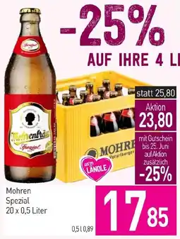Sutterlüty Mohren Spezial Angebot