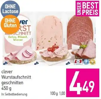 Sutterlüty Clever Wurstaufschnitt geschnitten Angebot