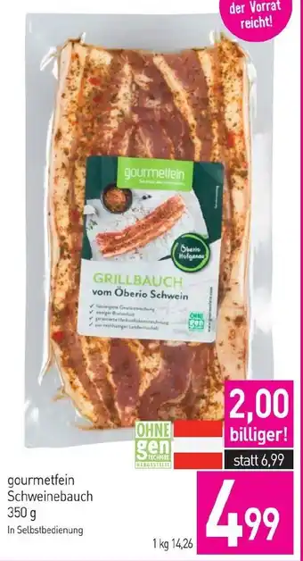 Sutterlüty Gourmetfein Schweinebauch Angebot