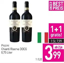 Sutterlüty Piccini Chianti Riserva DOCG Angebot