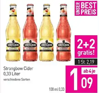 Sutterlüty Strongbow Cider Angebot