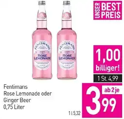 Sutterlüty Fentimans Rose Lemonade oder Ginger Beer Angebot