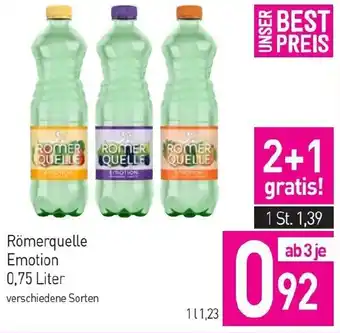 Sutterlüty Römerquelle Emotion Angebot