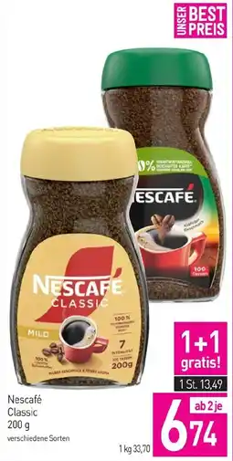 Sutterlüty Nescafé Classic Angebot