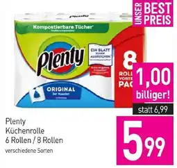 Sutterlüty Plenty Küchenrolle 6 Rollen/8 Rollen Angebot