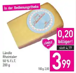 Sutterlüty Ländle Rheintaler 50% F.i.T Angebot