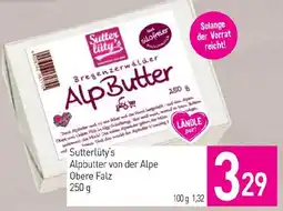 Sutterlüty Sutterlüty's Alpbutter von der Alpe Obere Falz Angebot