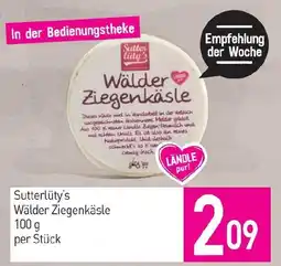 Sutterlüty Sutterlüty's Wälder Ziegenkäsle Angebot