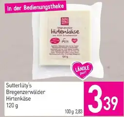 Sutterlüty Sutterlüty's Bregenzerwälder Hirtenkäse Angebot