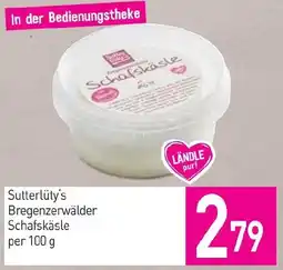Sutterlüty Sutterlüty's Bregenzerwälder Schafskäsle Angebot