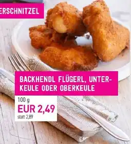 Sutterlüty Backhendl flügerl, unter- keule oder oberkeule Angebot
