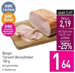 Sutterlüty Berger Tierwohl Beinschinken Angebot
