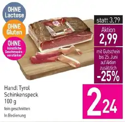 Sutterlüty Handl Tyrol Schinkenspeck Angebot