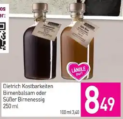 Sutterlüty Dietrich Kostbarkeiten Birnenbalsam oder Süßer Birnenessig Angebot