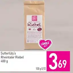 Sutterlüty Sutterlüty's Rheintaler Riebel Angebot