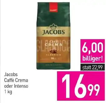 Sutterlüty Jacobs Caffè Crema oder Intenso Angebot