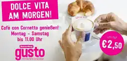 Sutterlüty Cafè con Cornetto genießen Angebot