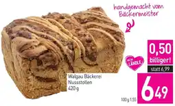 Sutterlüty Walgau Bäckerei Nussstollen Angebot