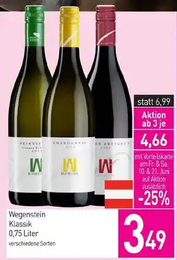 Sutterlüty Wegenstein Klassik Angebot