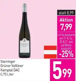 Sutterlüty Steininger Grüner Veltliner Kamptal DAC Angebot