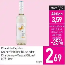 Sutterlüty Chalet du Papillon Grüner Veltliner Blush oder Chardonnay-Muscat Ottonel Angebot
