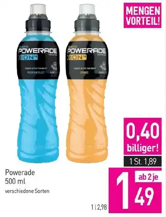 Sutterlüty Powerade Angebot