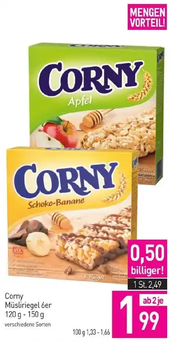 Sutterlüty Corny Müsliriegel 6er Angebot
