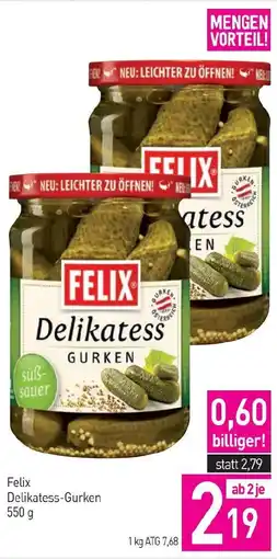 Sutterlüty Felix Delikatess-Gurken Angebot