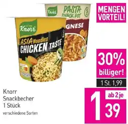 Sutterlüty Knorr Snackbecher 1 Stück Angebot