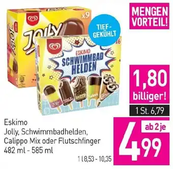 Sutterlüty Eskimo Jolly, Schwimmbadhelden, Calippo Mix oder Flutschfinger Angebot