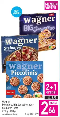 Sutterlüty Wagner Piccolinis, Big Sensation oder Steinofen Pizza Angebot