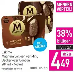 Sutterlüty Eskimo Magnum 3er, 4er, 6er Mini, Becher oder Bonbon Angebot