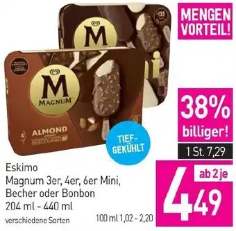 Sutterlüty Eskimo Magnum 3er, 4er, 6er Mini, Becher oder Bonbon Angebot