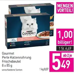 Sutterlüty Gourmet Perle Katzennahrung Frischebeutel Angebot