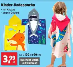 Thomas Philipps Kinder Badeponcho Angebot