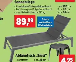 Thomas Philipps Sonnenliege Angebot