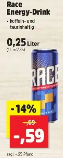 Thomas Philipps Race Energy Drink Angebot