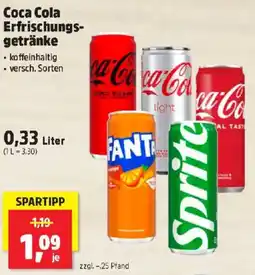 Thomas Philipps Coca Cola Erfrischungs getränke Angebot