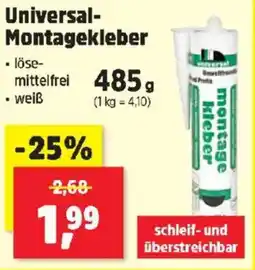 Thomas Philipps Universal Montagekleber Angebot