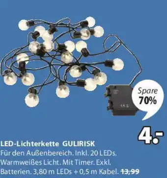 JYSK Led Lichterkette Gulirisk Angebot