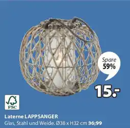 JYSK Laterne Lappsanger Angebot