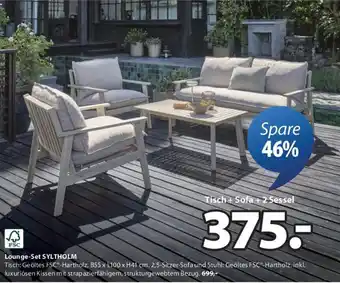 JYSK Lounge-set Syltholm Angebot