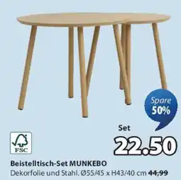 JYSK Beistelltisch Set munkebo Angebot