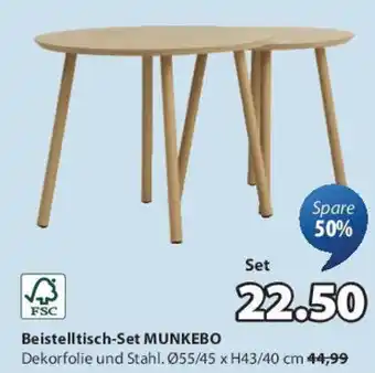 JYSK Beistelltisch Set munkebo Angebot
