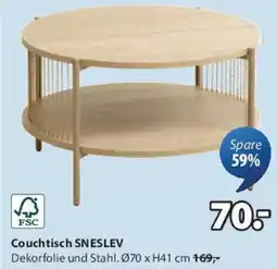 JYSK Couchtisch Sneslev Angebot