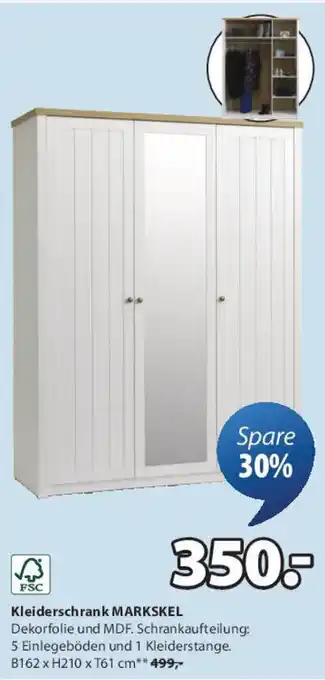 JYSK Kleiderschrank Markskel Angebot